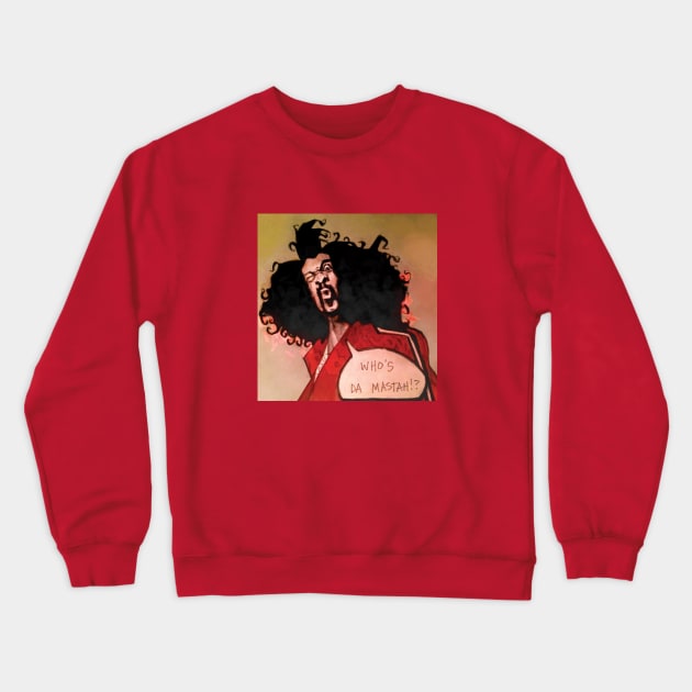 Sho'nuff, the Shogun of Harlem Crewneck Sweatshirt by tomasoverbai